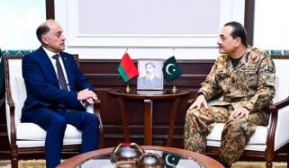 فیلڈ مارشل عاصم منیر سے بیلاروس کے وفد کی ملاقات