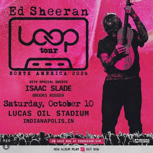 Going to Ed Sheeran’s Loop Tour? Here’s what to know about his new opening acts