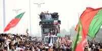 پی ٹی آئی لانگ مارچ کا پانچواں روز، شرکاء کا آج پشاور میں پڑاؤ
