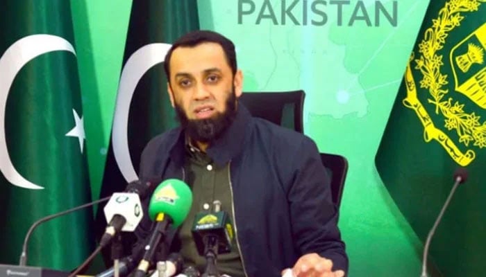 وفاقی وزیرِ اطلاعات عطاء اللّٰہ تارڑ—فائل فوٹو