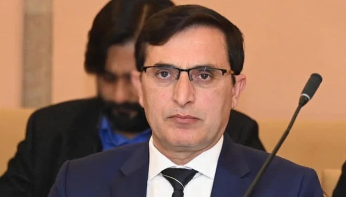 چیئرمین پی ٹی آئی بیرسٹر گوہر—فائل فوٹو
