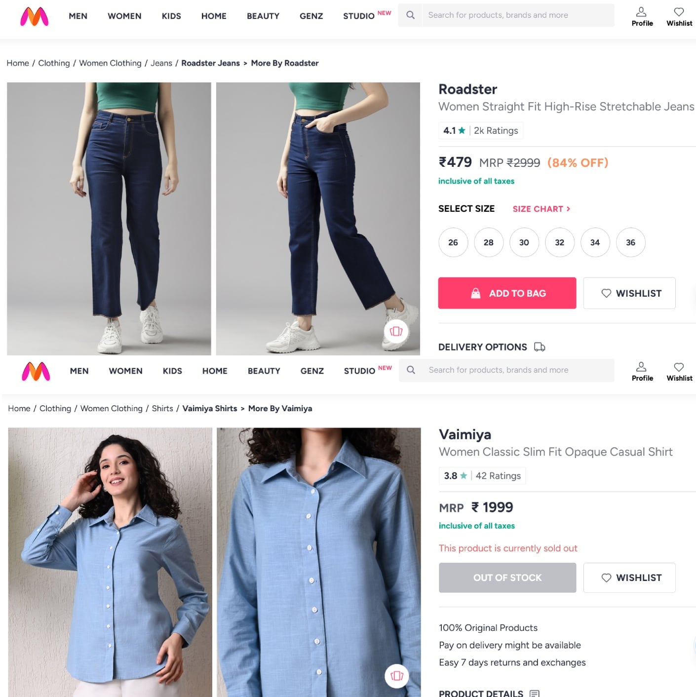 P.C. Myntra
