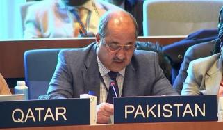 یونیسکو میں پاکستان کے نمائندے سید توقیر حسین شاہ نے پاکستان کا قومی بیان پیش کردیا
