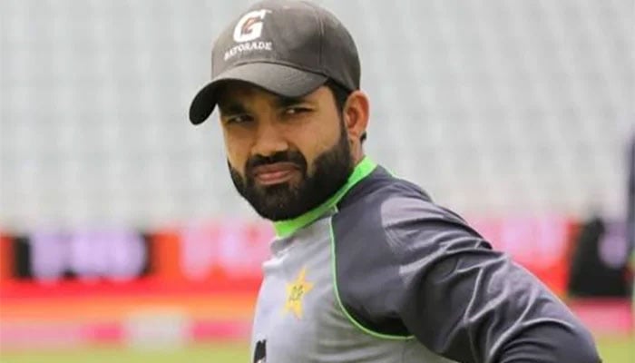 پاکستان کے وکٹ کیپر بیٹر محمد رضوان—فائل فوٹو