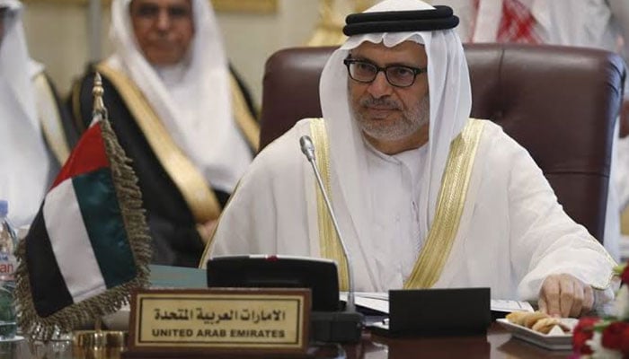 انور قرقاش ---فائل فوٹو