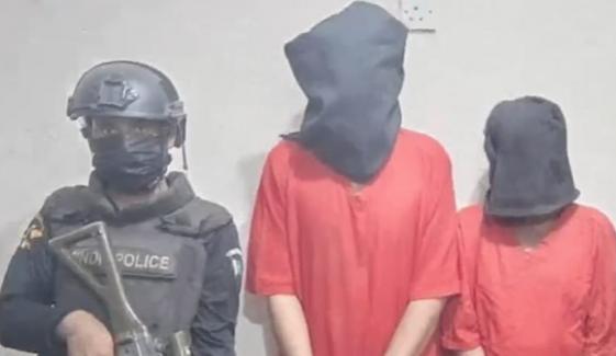 کراچی: سی ٹی ڈی اور حساس ادارے کی کارروائیاں، کالعدم تنظیموں کے 3 دہشت گرد گرفتار کراچی: سی ٹی ڈی اور حساس ادارے کی کارروائیاں، کالعدم تنظیموں کے 3 دہشت گرد گرفتار