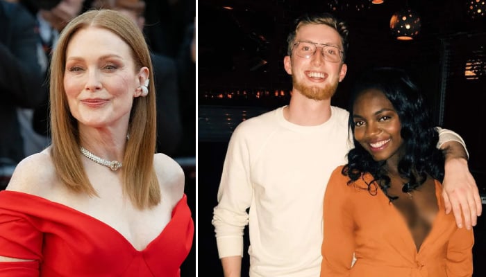 Julianne Moore’s son Caleb ties the knot with longtime partner Kibriyaá Morgan: Watch