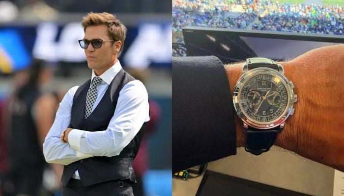 Tom Brady flexes rare $160k Patek Philippe watch during epic 49ers-Seahawks showdown