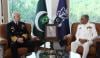 برازیل کے اعلیٰ سطح وفد کی پاک بحریہ و فضائیہ سربراہان سے الگ الگ ملاقاتیں