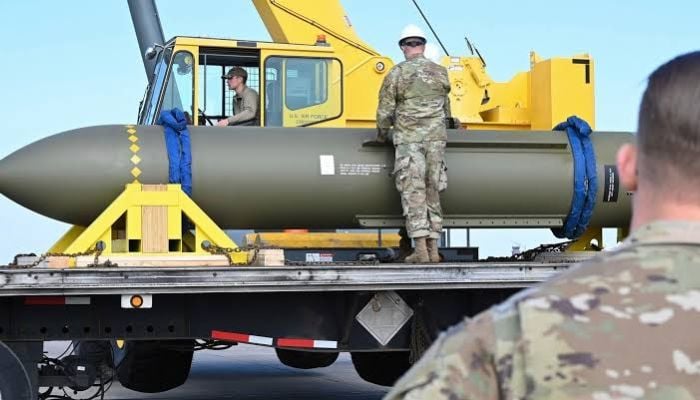 US military plans MOAB use against Iran nuclear and energy targets