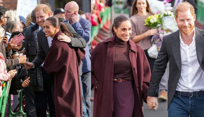 Prince Harry shares special video message amid warm welcome in Nottingham with Meghan
