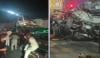 لاہور، ٹریلر آگے جانے والی گاڑی سے ٹکرا گیا، 3 افراد جاں بحق