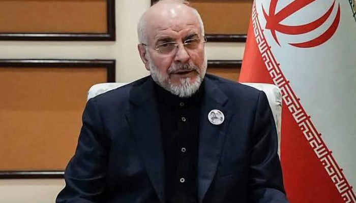 ایرانی پارلیمانی اسپیکر محمد باقر قالیباف—فائل فوٹو
