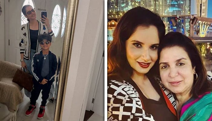 فرح خان نے اذہان کی پیدائش پر 100 روپے دیکر کہا بڑا ہونے پر اسے بالی ووڈ میں متعارف کرائیں گی، ثانیہ مرزا