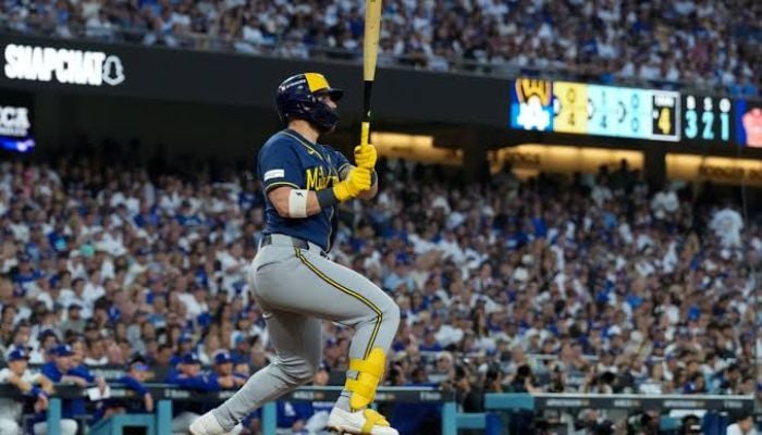 Bauers earned NLCS Most Valuable Player honors after driving in six runs across the series
