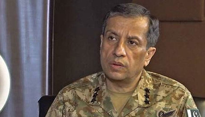 ڈی جی آئی ایس پی آر لیفٹیننٹ جنرل احمد شریف چوہدری—فائل فوٹو