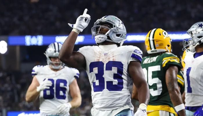 Javonte Williams powers in for crucial Cowboys TD vs Packers on SNF