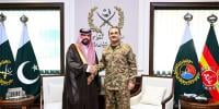 فیلڈ مارشل سے سعودی سفیر کی ملاقات