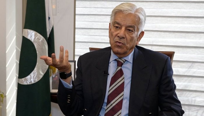 وزیرِ دفاع خواجہ آصف—فائل فوٹو