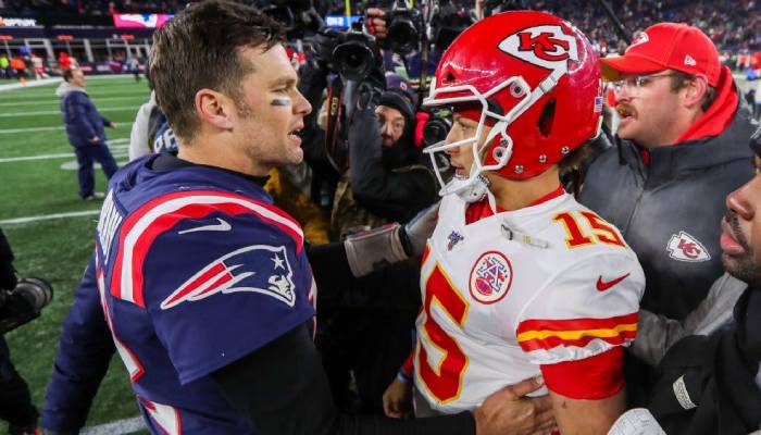 Patrick Mahomes sends playful warning to Tom Brady after making NFL history