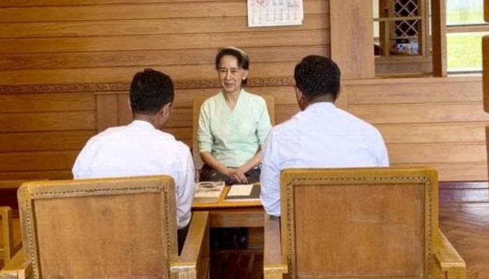 Aung San Suu Kyi receives personal gift from King Charles in detention