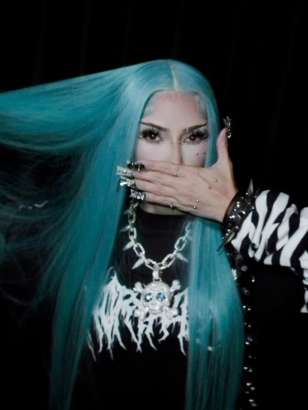 Kim Kardashian’s Halloween look pays tribute to daughter North West’s edgy style