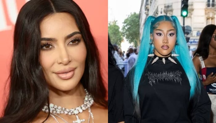 Kim Kardashian’s Halloween look pays tribute to daughter North West’s edgy style