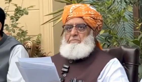 مجلس شوریٰ نے گورنر راج اور ایمرجنسی کو مسترد کردیا: مولانا فضل الرحمان