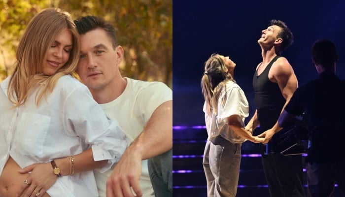DWTS star Tyler Cameron, Tate Madden reveal babys gender in surprise announcement