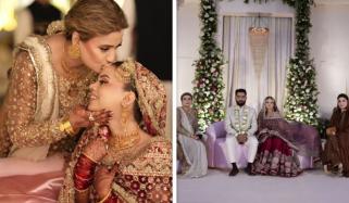 مریم نواز کی عظمیٰ بخاری کی بیٹی کی شادی میں شرکت، خوبصورت تصاویر وائرل