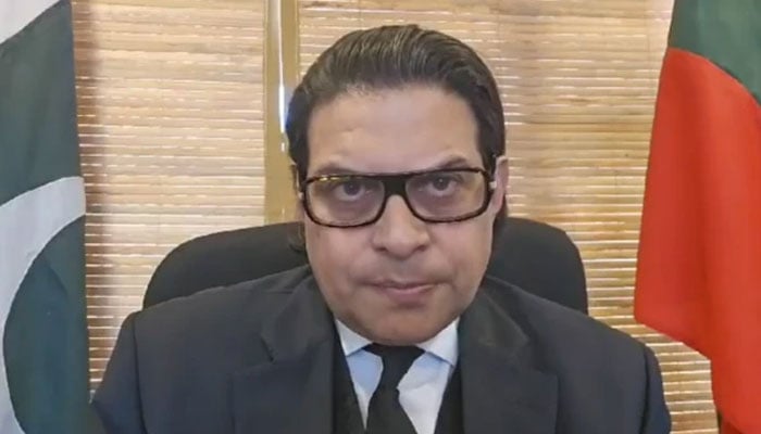 پی ٹی آئی کے سیکریٹری جنرل سلمان اکرم راجہ—فائل فوٹو