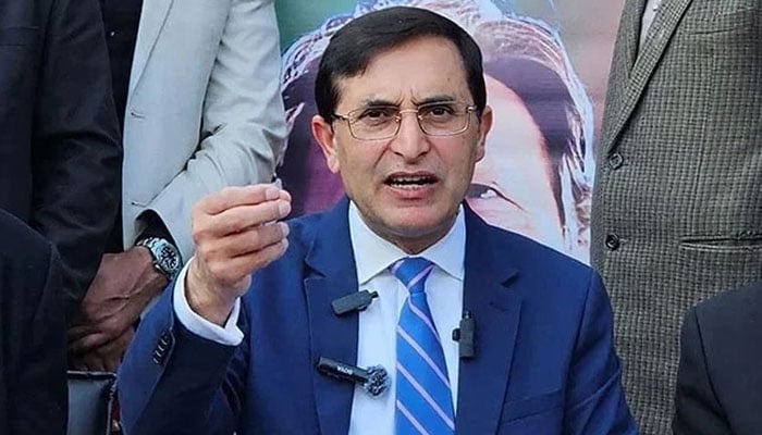 بیرسٹر گوہر علی خان—فائل فوٹو