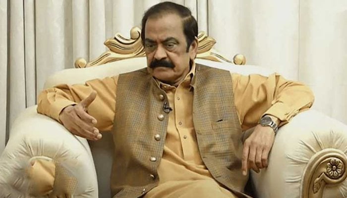 رانا ثناء اللّٰہ— فائل فوٹو