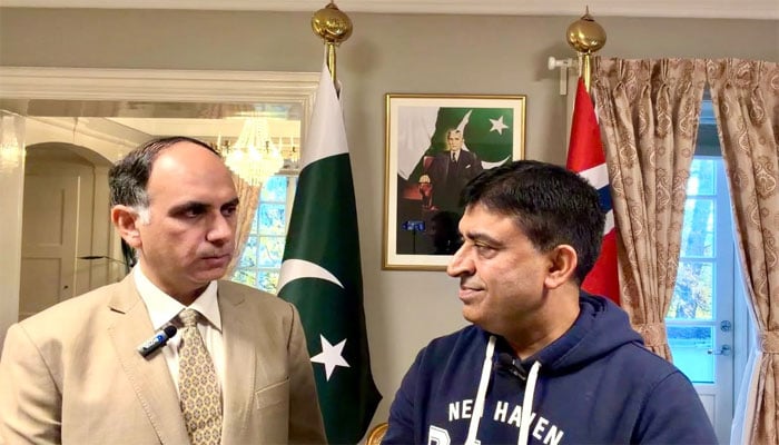 ناروے میں پاکستانیوں کے مسائل حل کرانے کیلئے 24 گھنٹے خدمت کو تیار ہیں، سفیر پاکستان