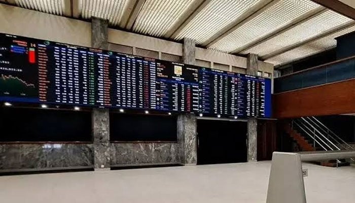 پی ایس ایکس میں کاروبار کا منفی دن رجحان، 100 انڈیکس 1549 پوائنٹس گرگیا