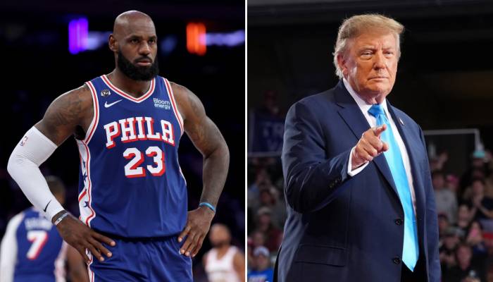 LeBron James hits back at Trump over national anthem criticism: Slow news day