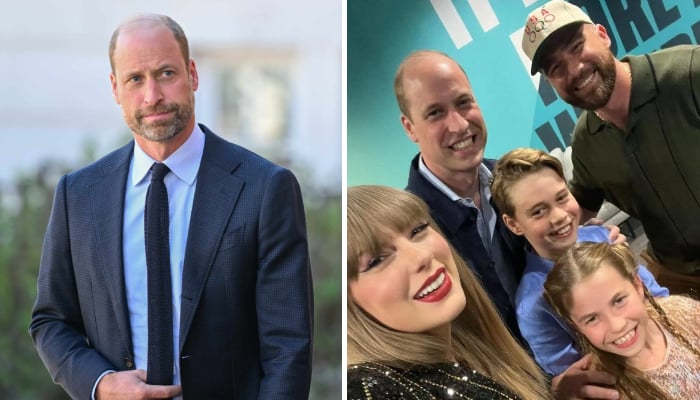 Prince William makes blunt confession about Travis Kelce joining Taylor Swift Wembley snap