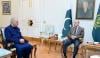 وزیر اعظم شہباز شریف سے صدر آزاد جموں و کشمیر کی ملاقات